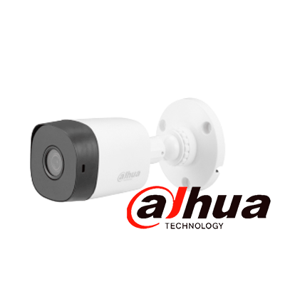 DAHUA KITXVR1B04-I1MP-2.8 - Kit de 4 Canales de 1 Megapixel/ 4 Cámaras B1A11 con Lente de 2.8mm/ 93 Grados de Apertura/ 4 CH+1 IP o Hasta 5 CH IP/ SMD Plus/ Búsqueda de Humanos y Vehículos/ Accesorios Incluidos/